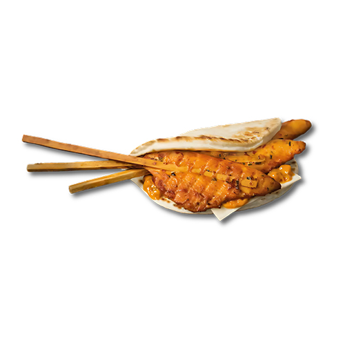 Naan Brochettes SATAY