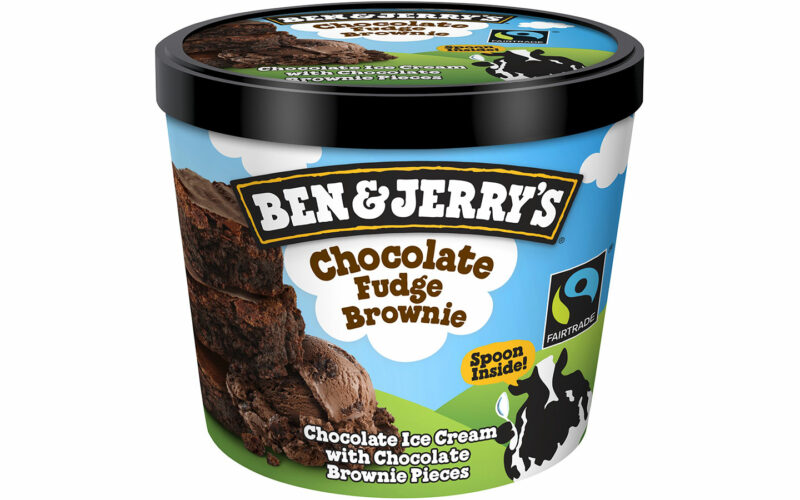 Glace Ben & Jerry's Chocolate Fudge Brownie